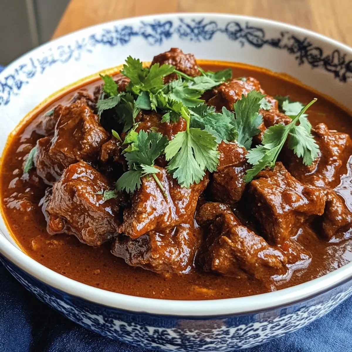 Einfaches Chile Colorado für die Seele