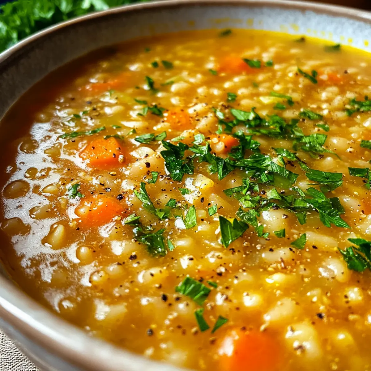 Schnelle Pastina Suppe für warme Momente