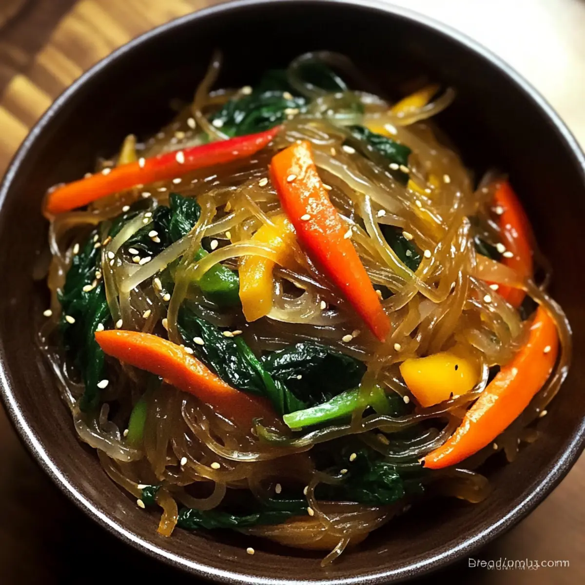 Glasnudeln Pfanne: Einfache Japchae für jeden Anlass