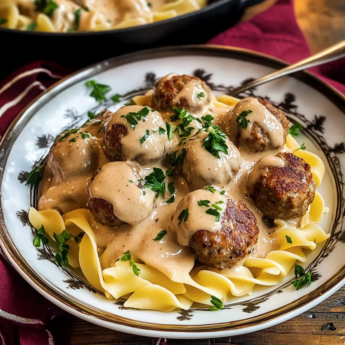 Schwedische Fleischbällchen und Sauce in 30 Minuten