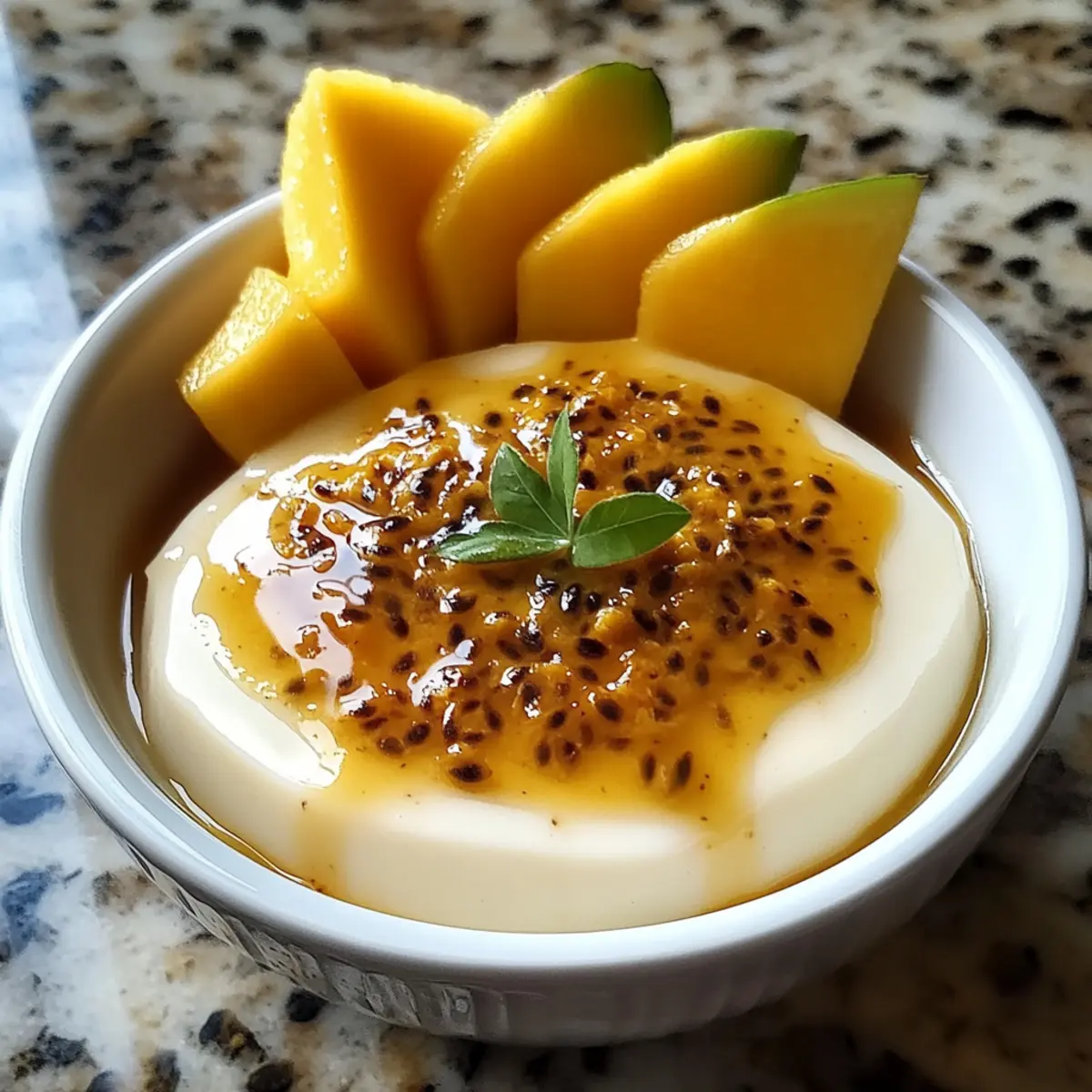 Thailändischer Kokospudding für tropischen Genuss