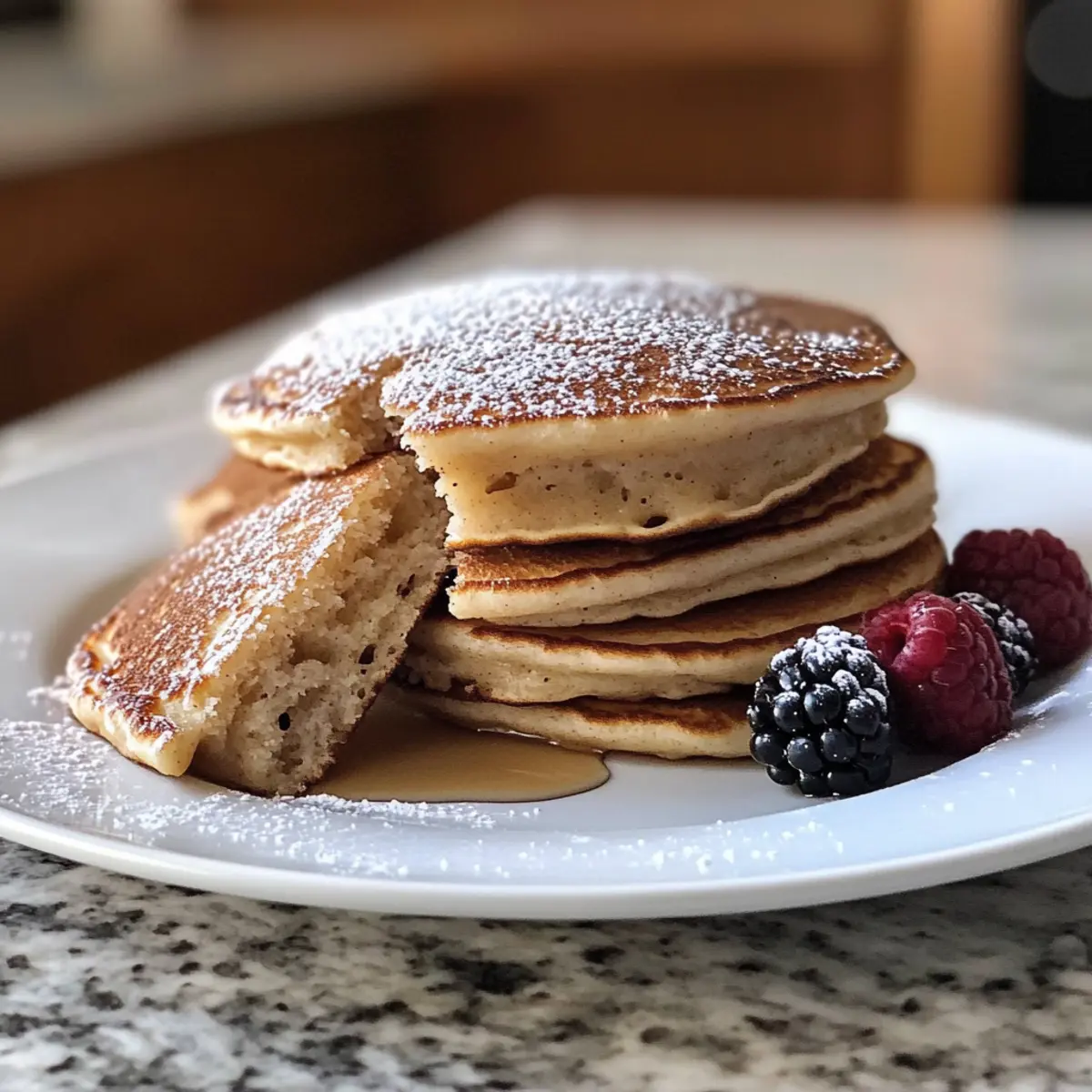 Der Ausgang: Fluffige Zimtpancakes für Frühstücksliebe