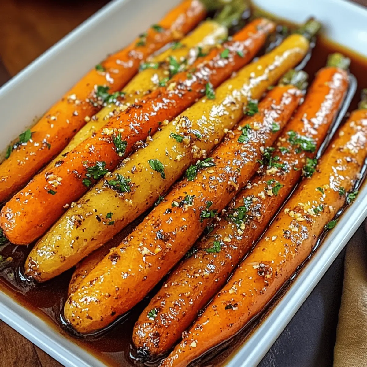 Ahorn-Dijon geröstete Karotten für jeden Anlass
