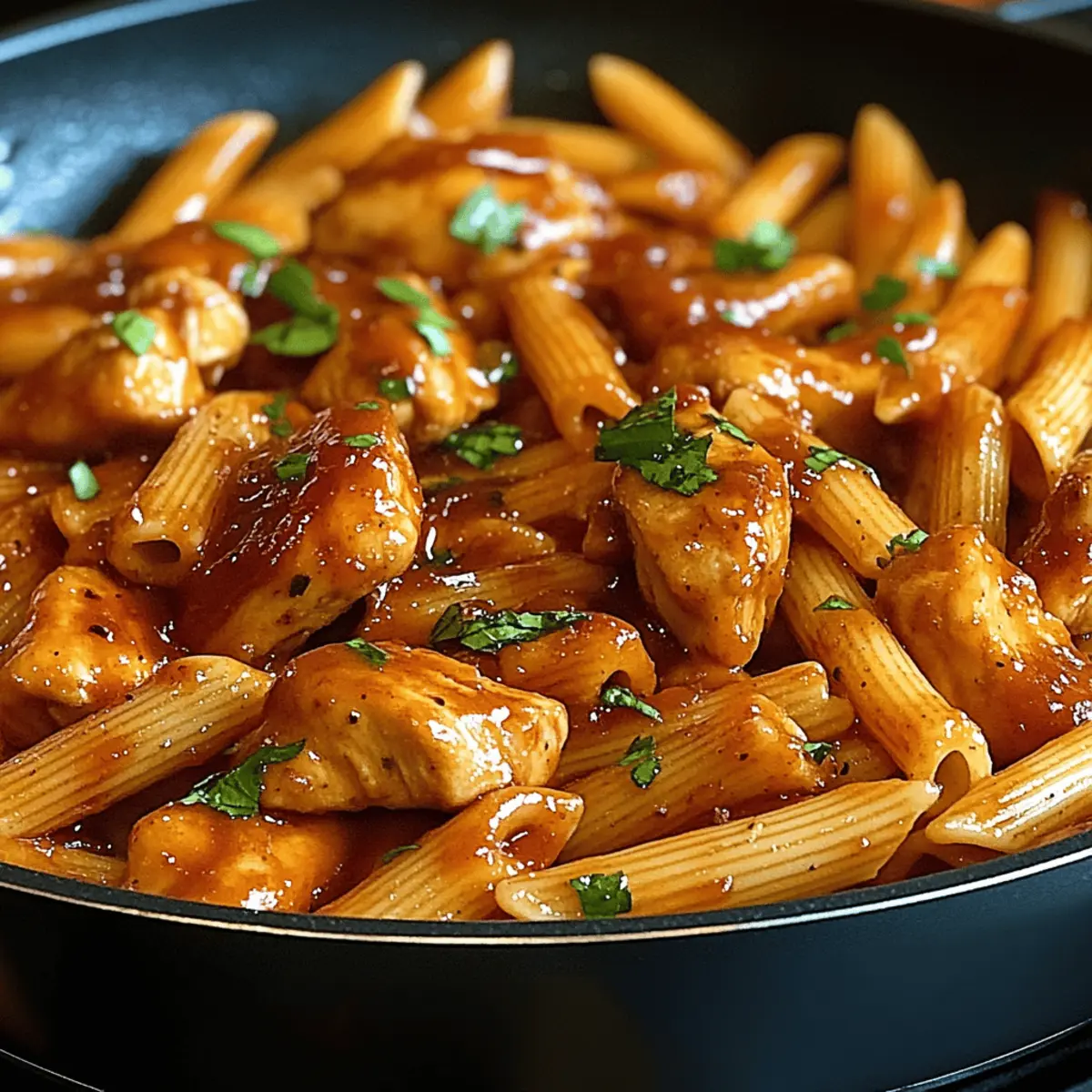 Der Ausgang: Einfaches Rezept für One-Pan BBQ Chicken