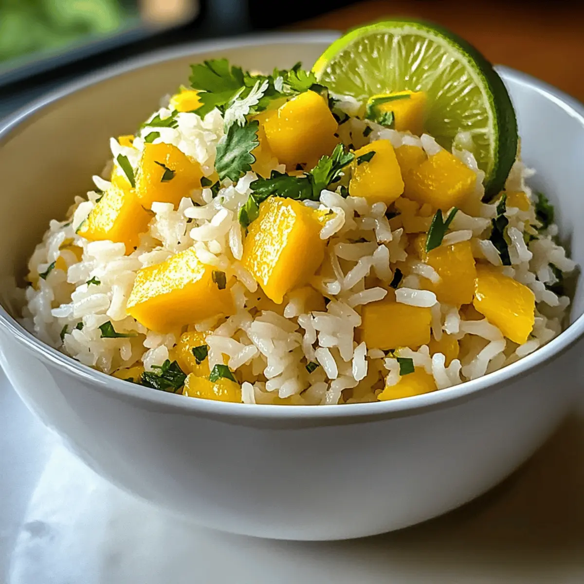 Mango-Limetten-Reis für gesunde Genussmomente