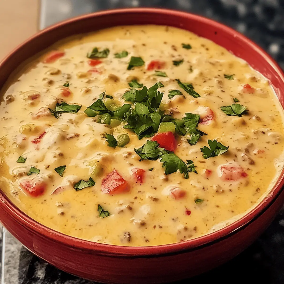 Köstlicher Ausgang: Perfekter Queso Dip für Feste