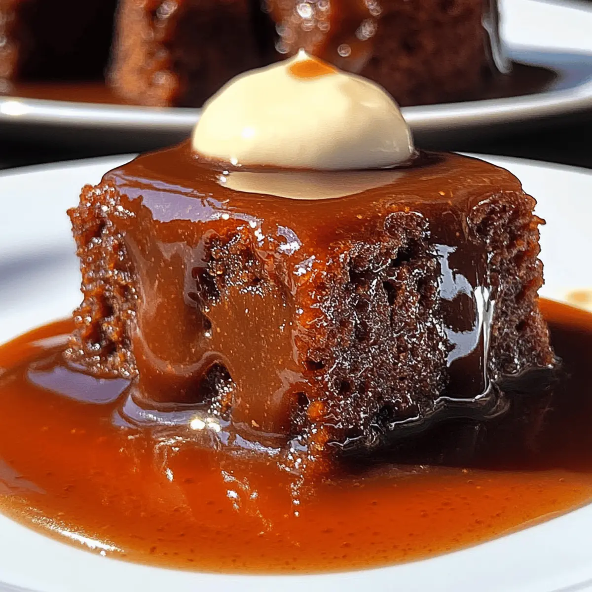 Der Ausgang: Einfacher Schokoladen-Sticky Toffee Pudding