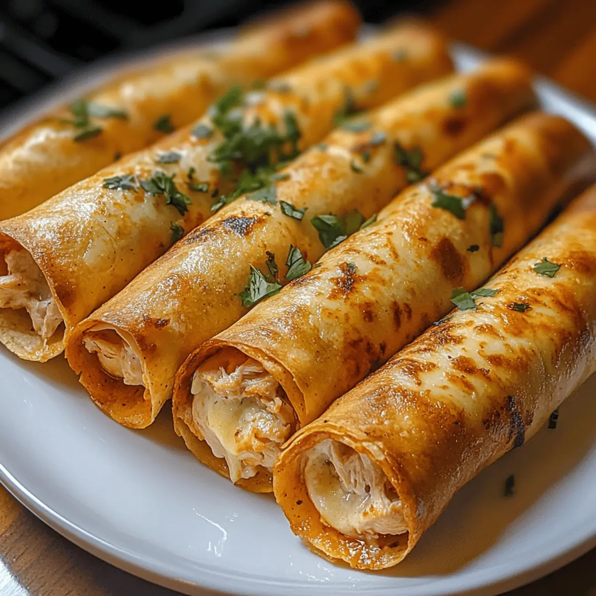 Crispy Chicken Taquitos – Der Ausgang des Geschmacks