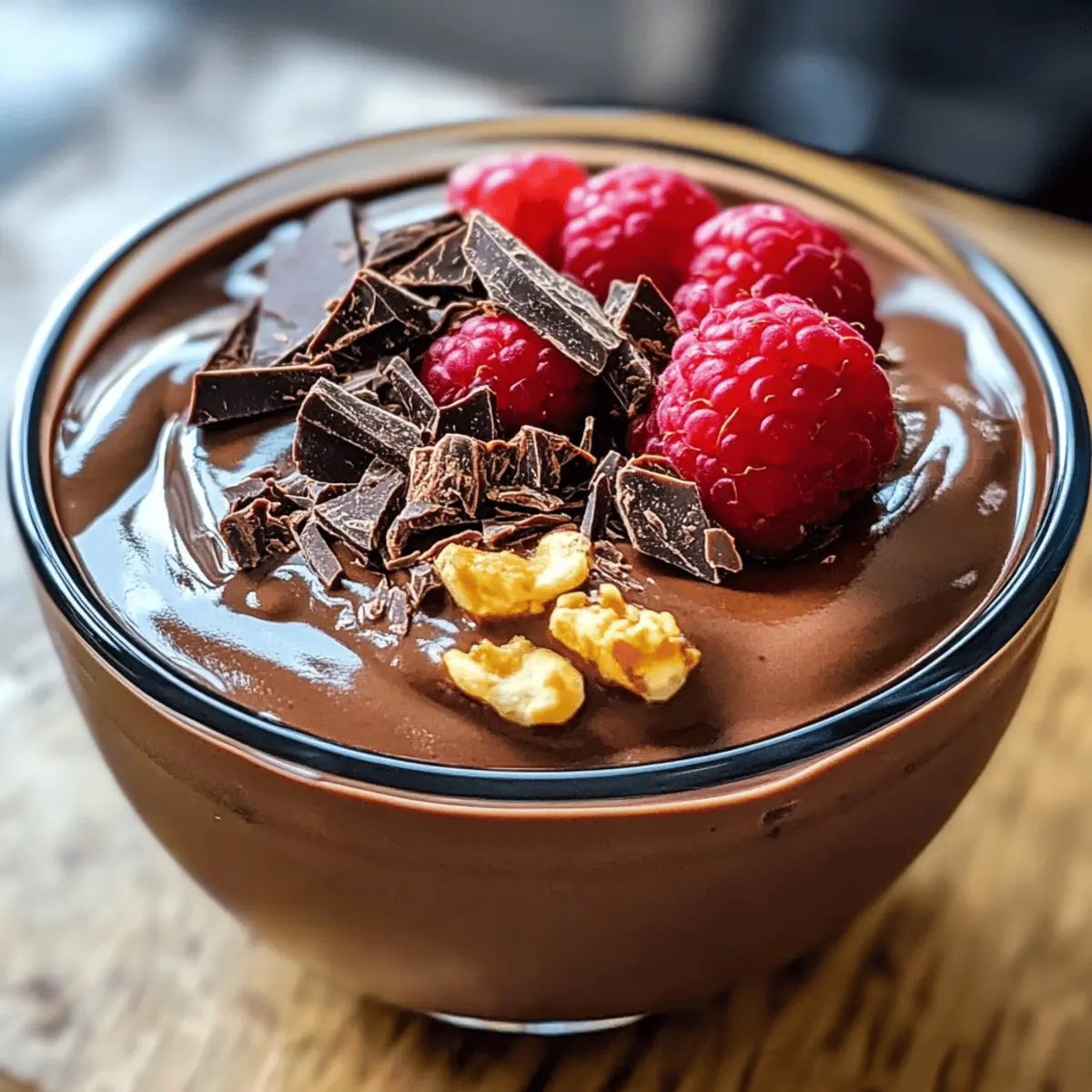 Schokoladiges Proteinpudding Rezept für Fitnessfreunde