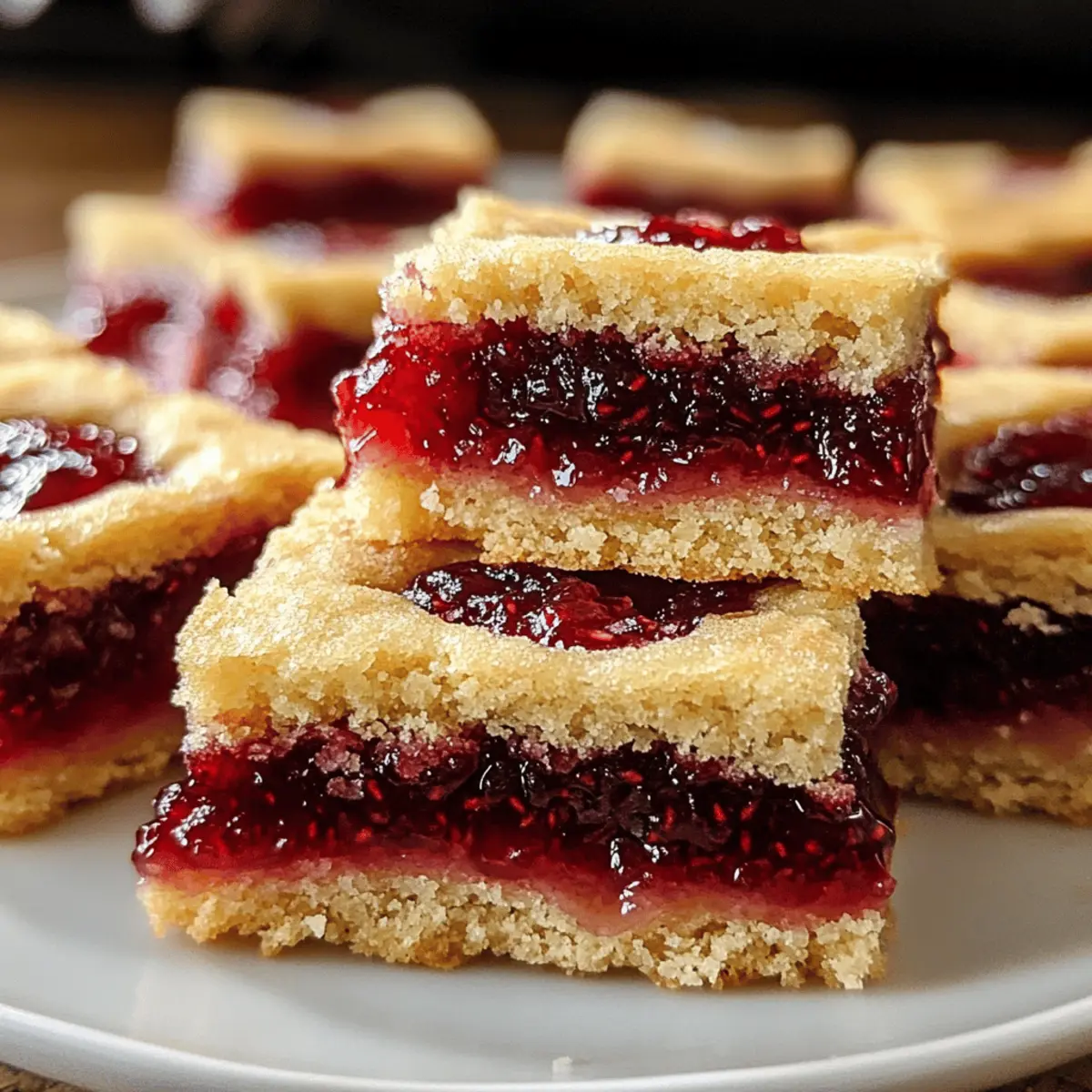 Jam Shortbread Bars für süße Momente
