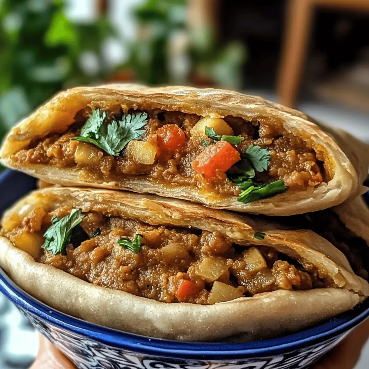 Veganer Ägyptischer Hawawshi Genuss aus der Heimat