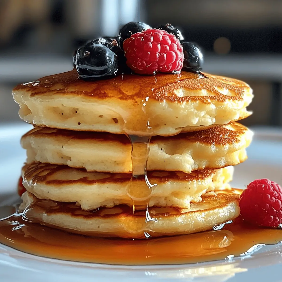 Glutenfreie Quark-Pfannkuchen für ein gesundes Frühstück