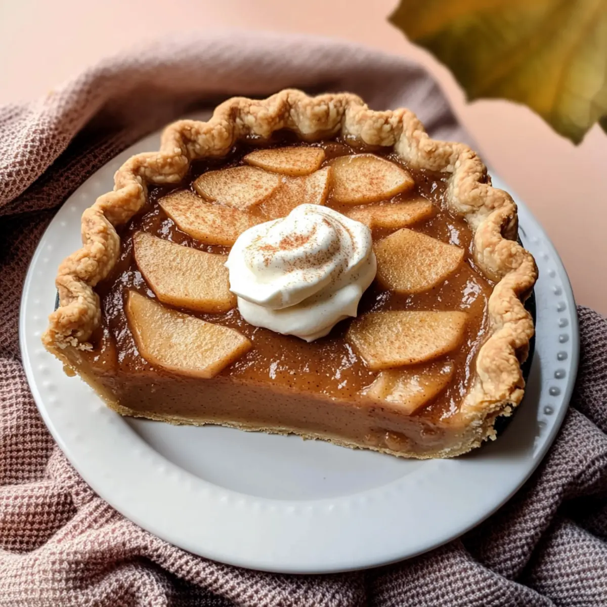Apfelbutterkuchen mit leckerem Speltboden
