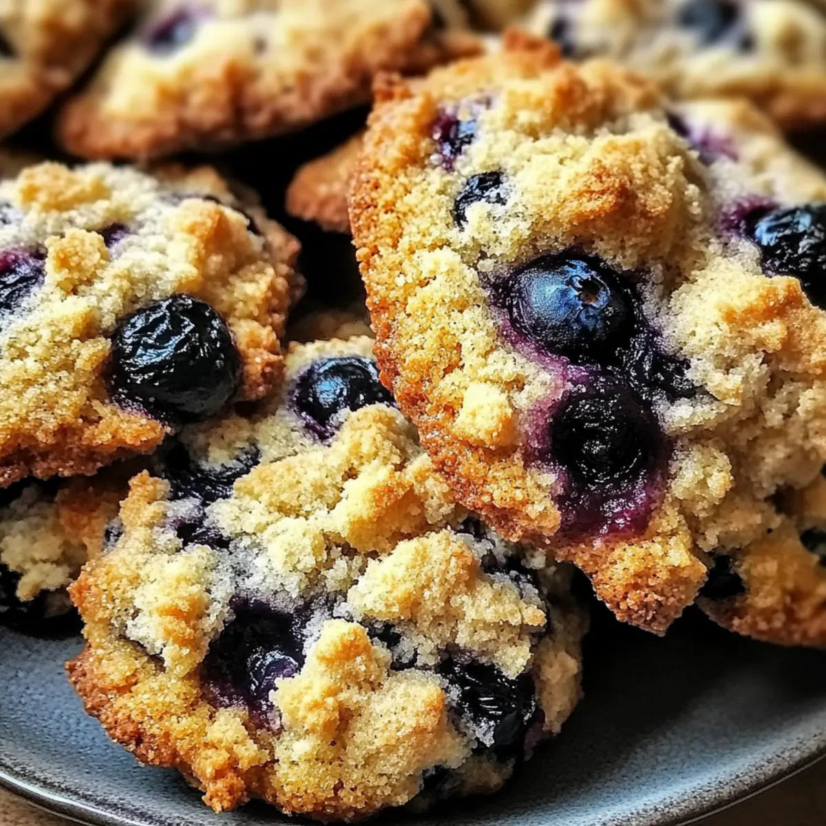 Blaubeer-Streusel-Kekse für perfekte Genussmomente