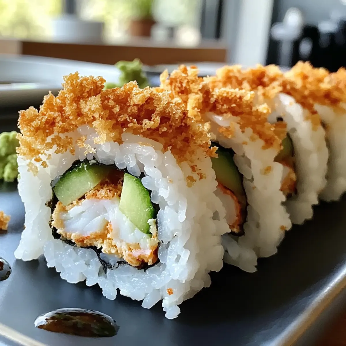California Crunch Roll Sushi: Ein Genuss für Zuhause