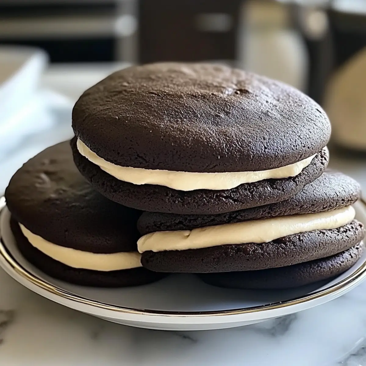 Schokoladen-Whoopie-Pies für süße Momente