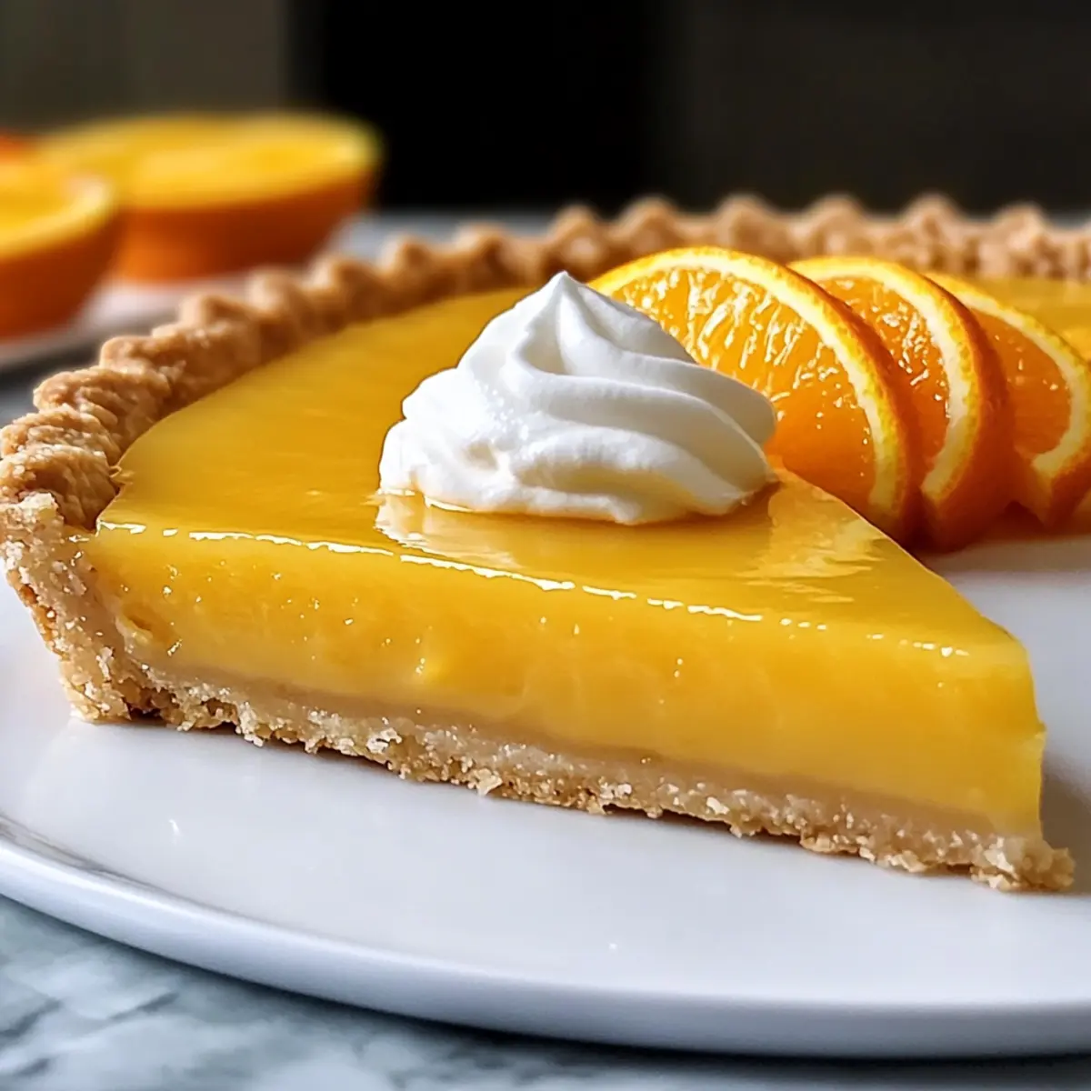 Klassische Orangentarte leicht gemacht