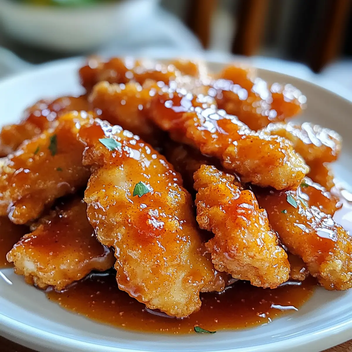 Knusprig Gebackenes Heißhonig-Hühnchen für jeden Anlass