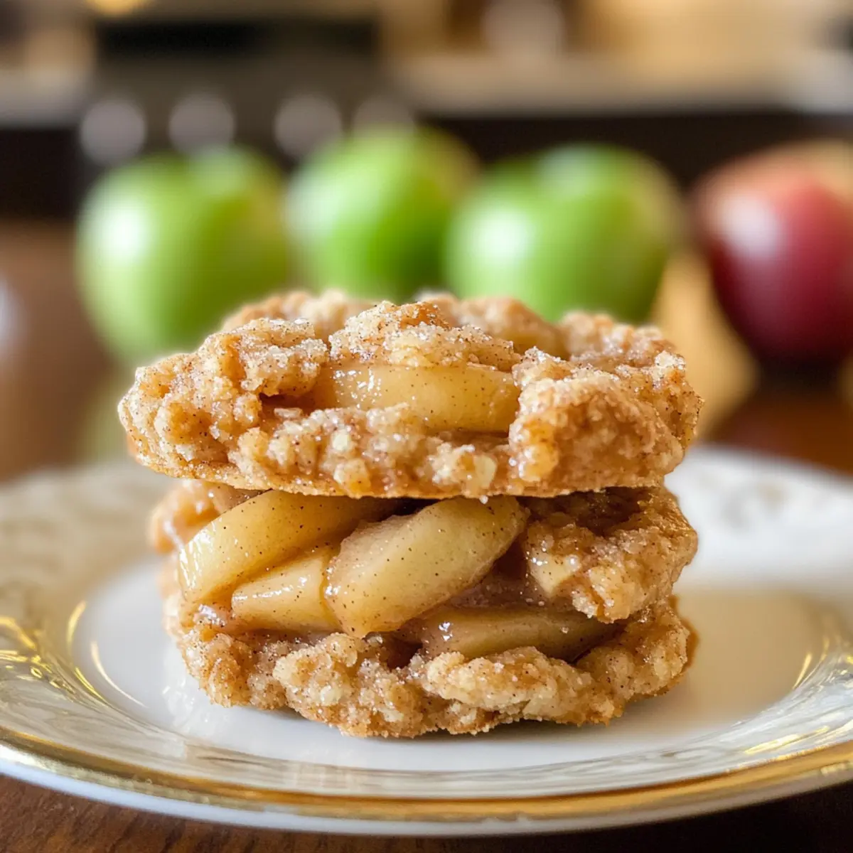 Holländische Apfelkekse für perfekte Nascherei