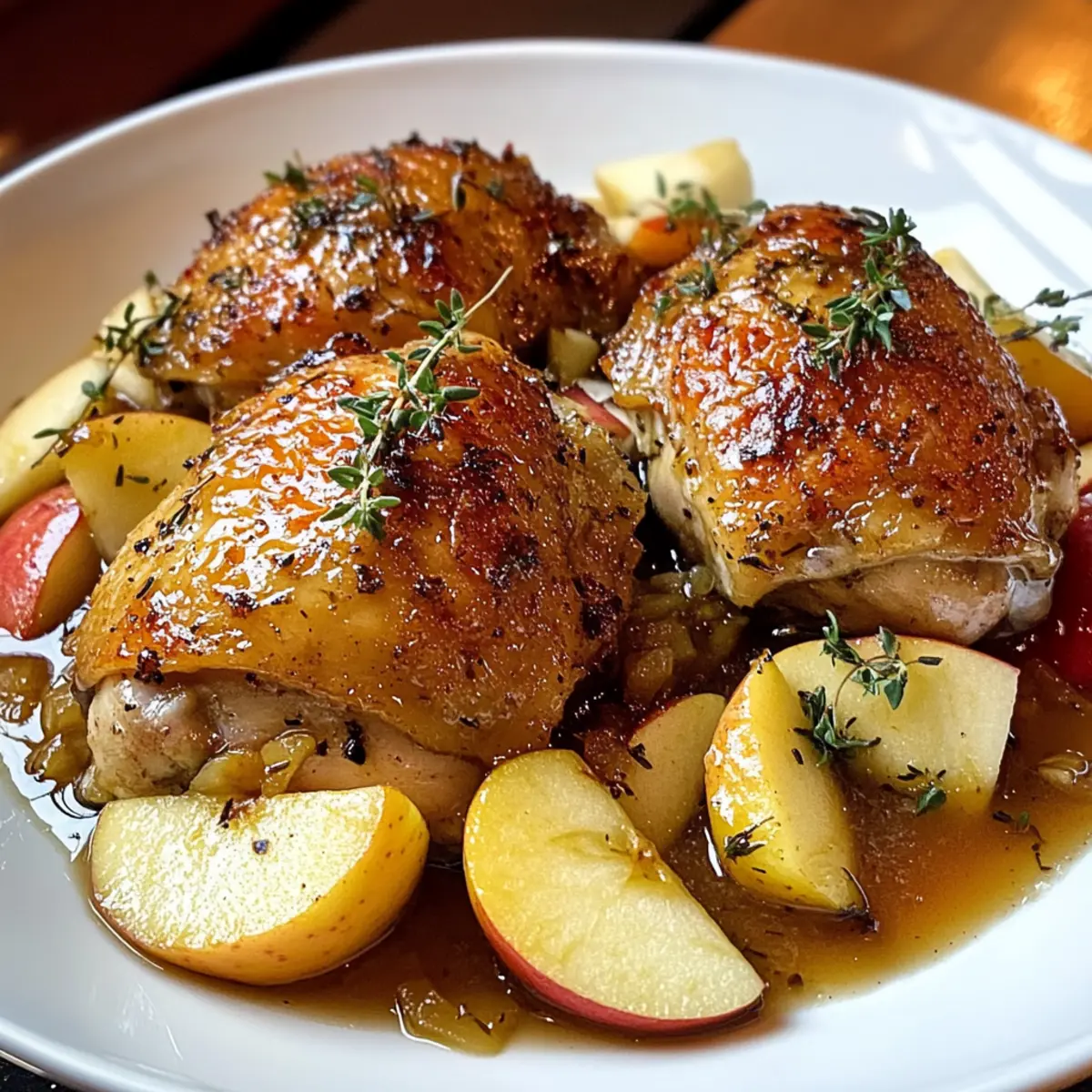 Einfaches Apfelwein Hähnchen für gemütliche Abende