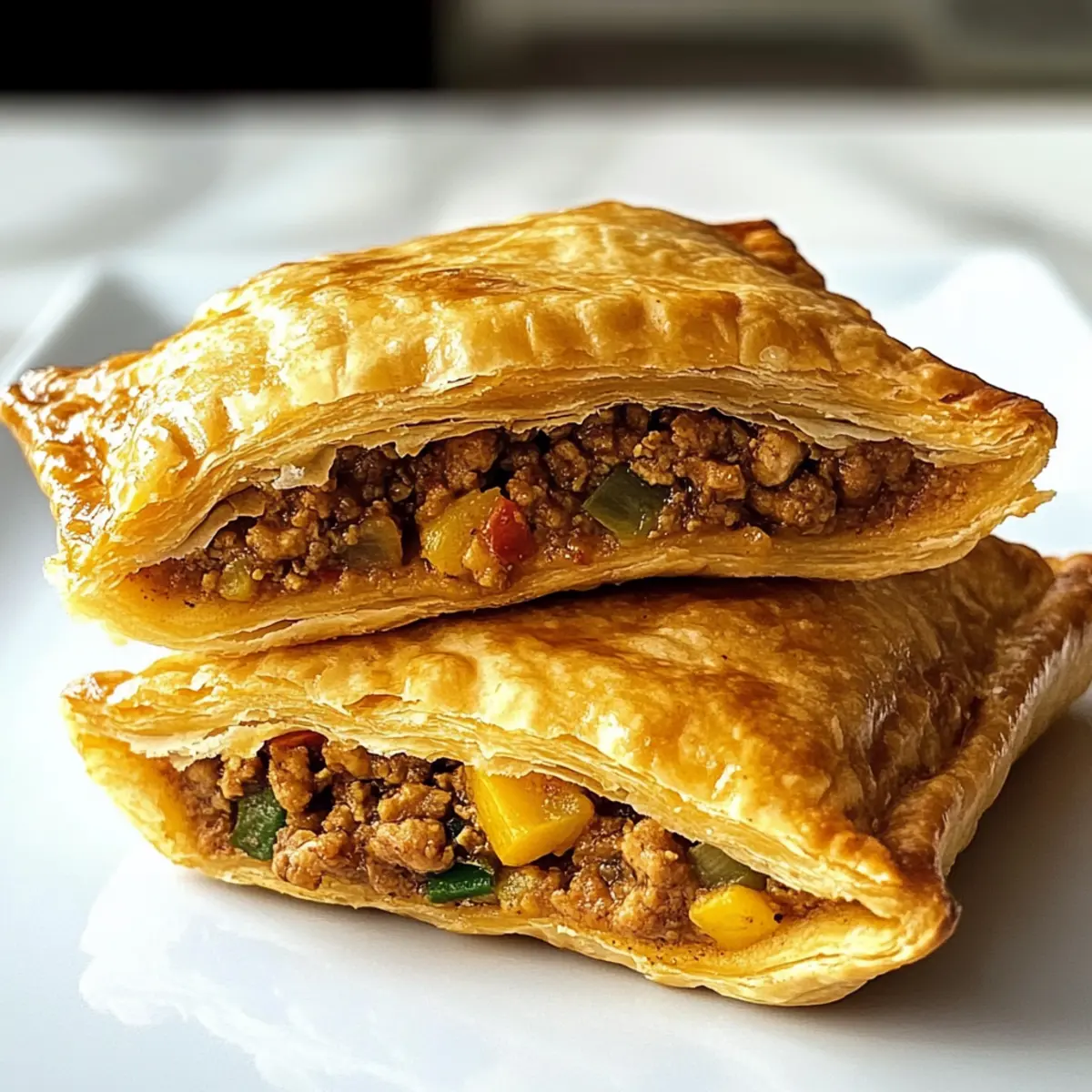 Haitian Pâtés: Flaky, Herzhafte Snacks für Zuhause