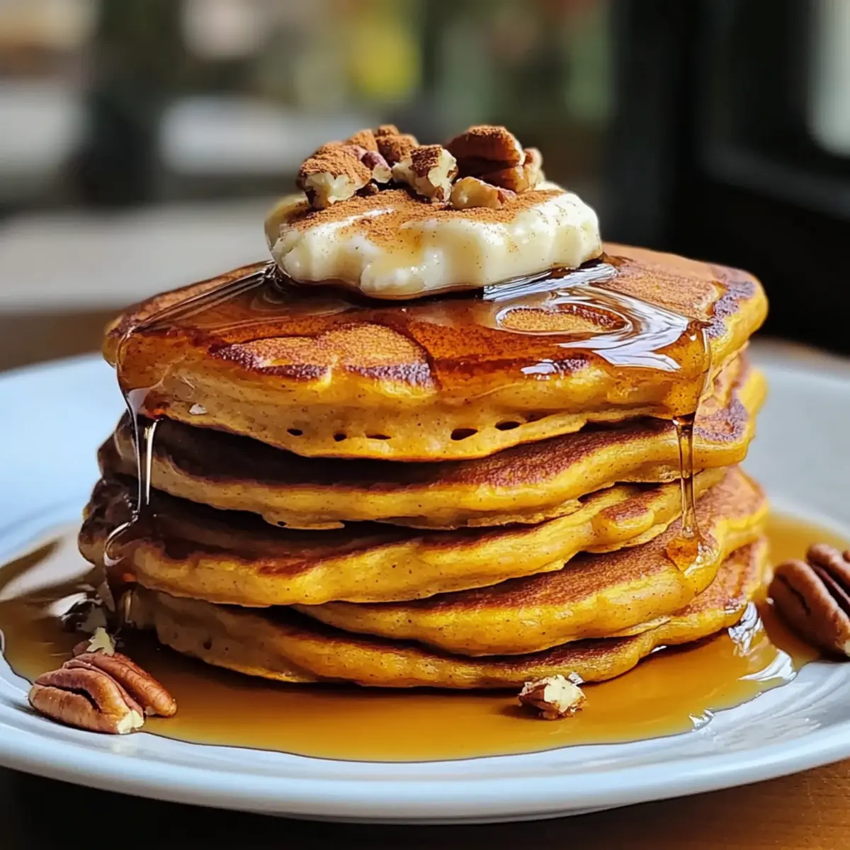 Gesunde Kürbispfannkuchen für den perfekten Morgen