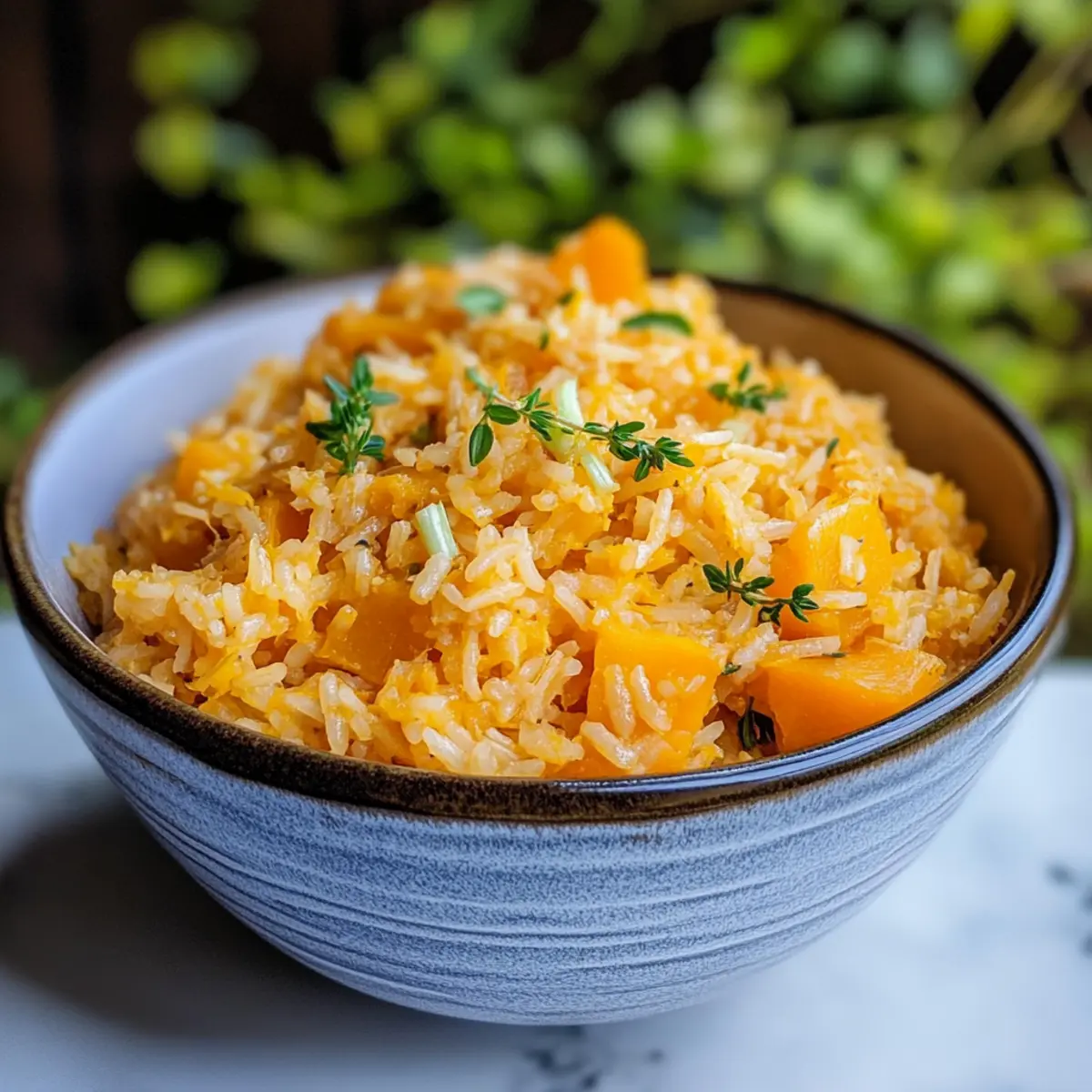 Jamaikanischer Kokosnuss-Kürbis-Reis für Genussmomente