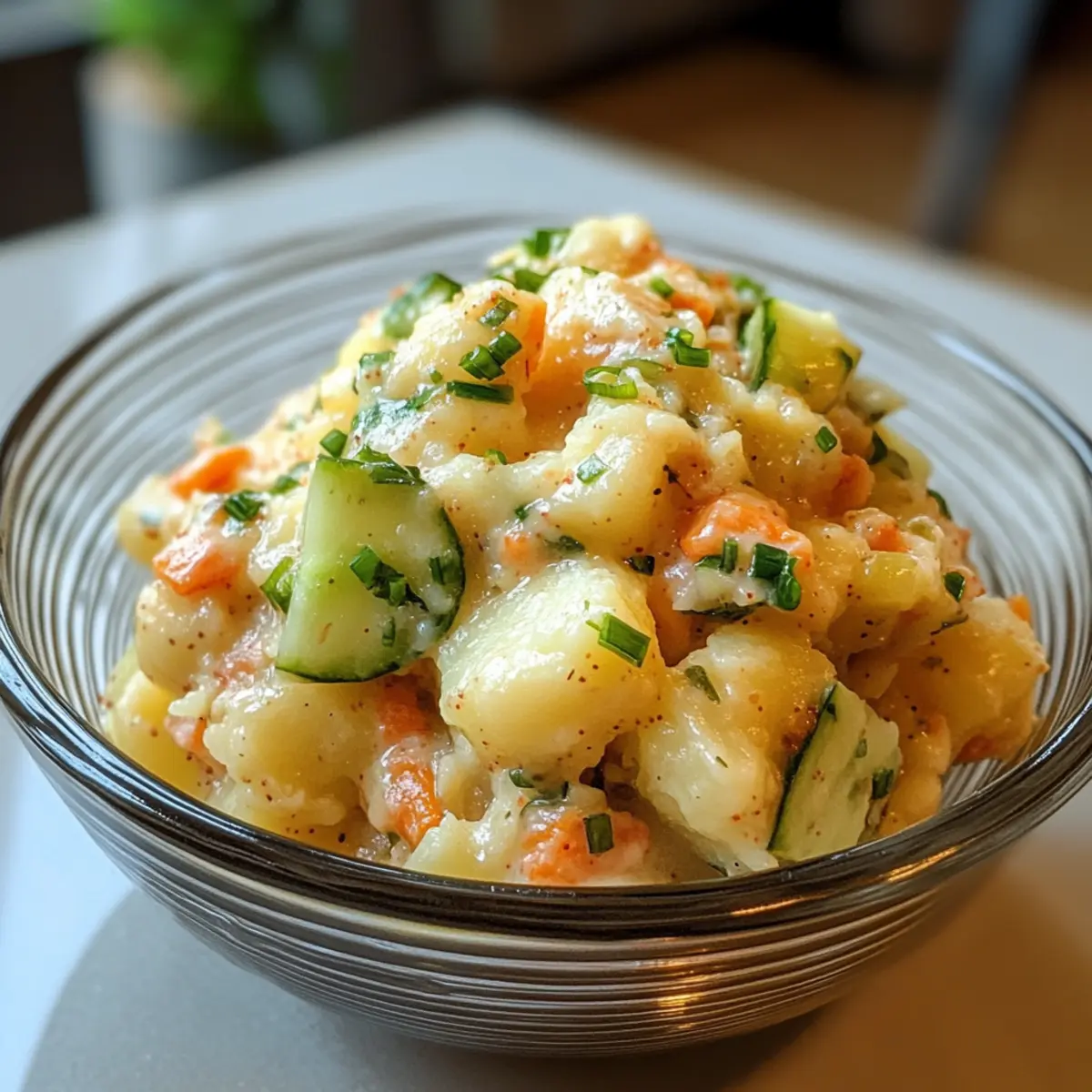 Klassischer Kartoffelsalat für jedes BBQ