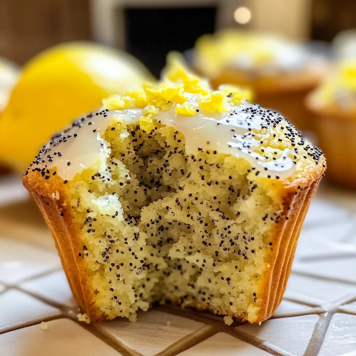 Zitronen-Mohn-Muffins für den perfekten Snack