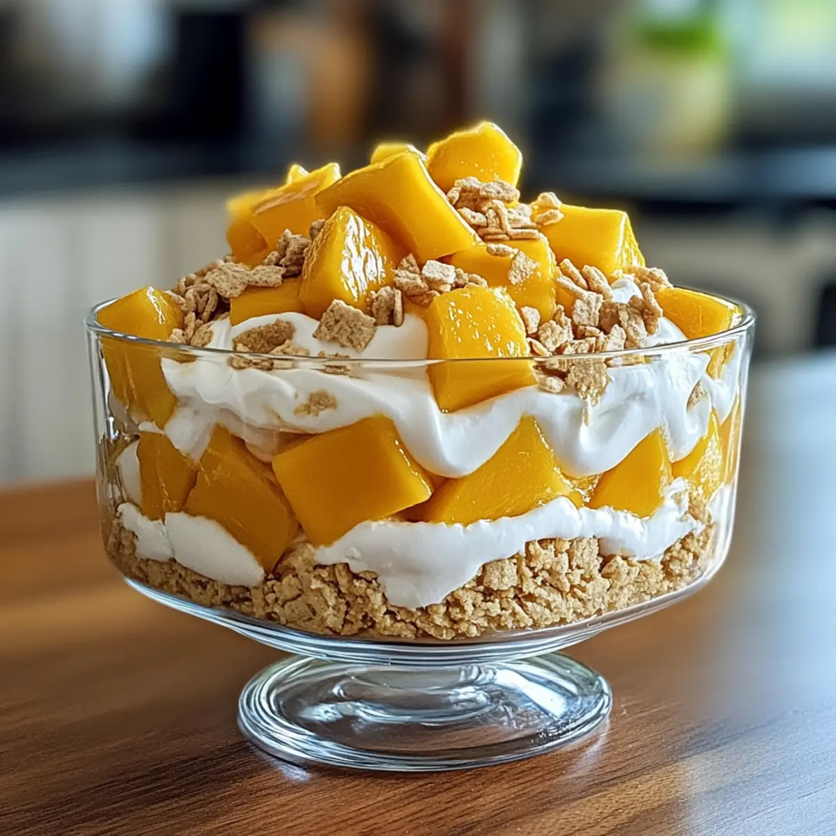 Mango Float: Einfaches, no-bake Sommervergnügen