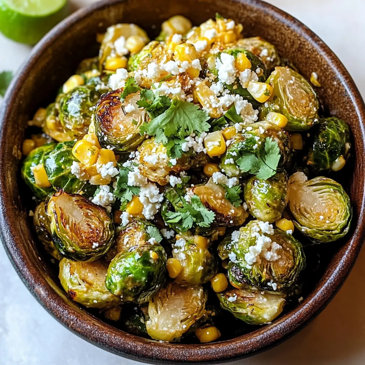 Mexikanischer Straßenmais Rosenkohl für Festmahl-Spaß