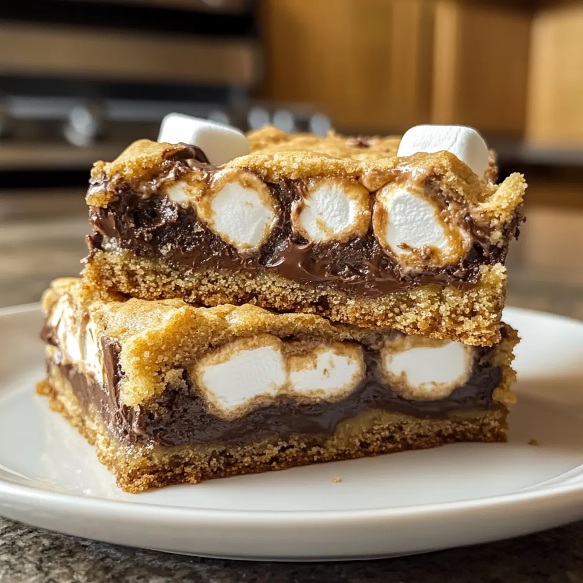 Süße S’mores Keksriegel für perfekte Genussmomente