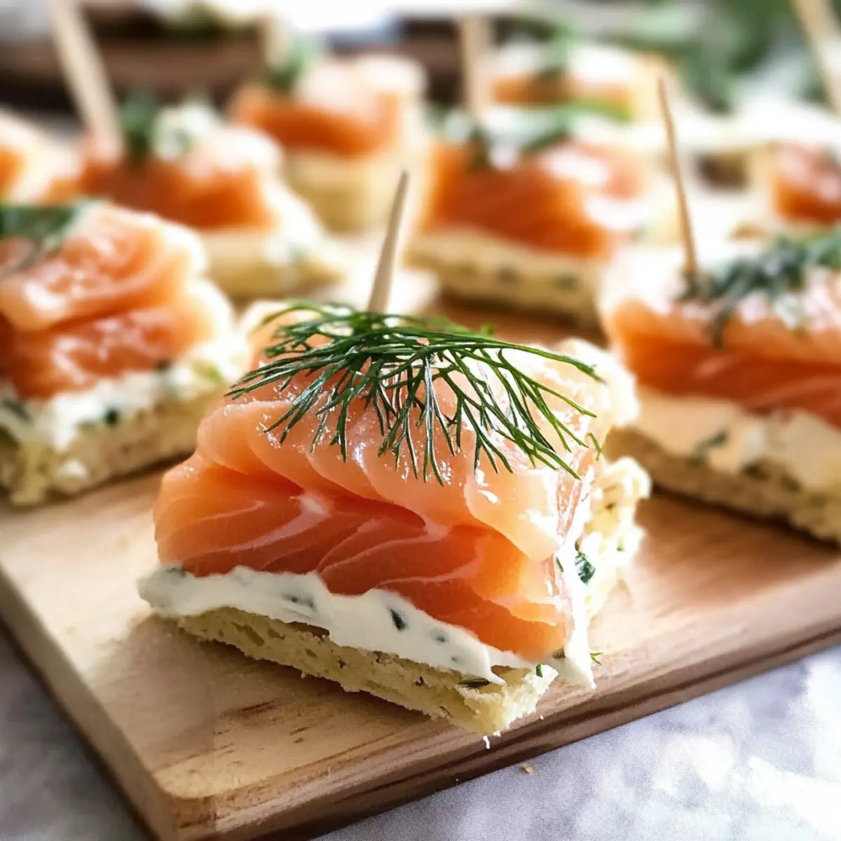 Geräucherte Lachs-Appetithäppchen für jeden Anlass