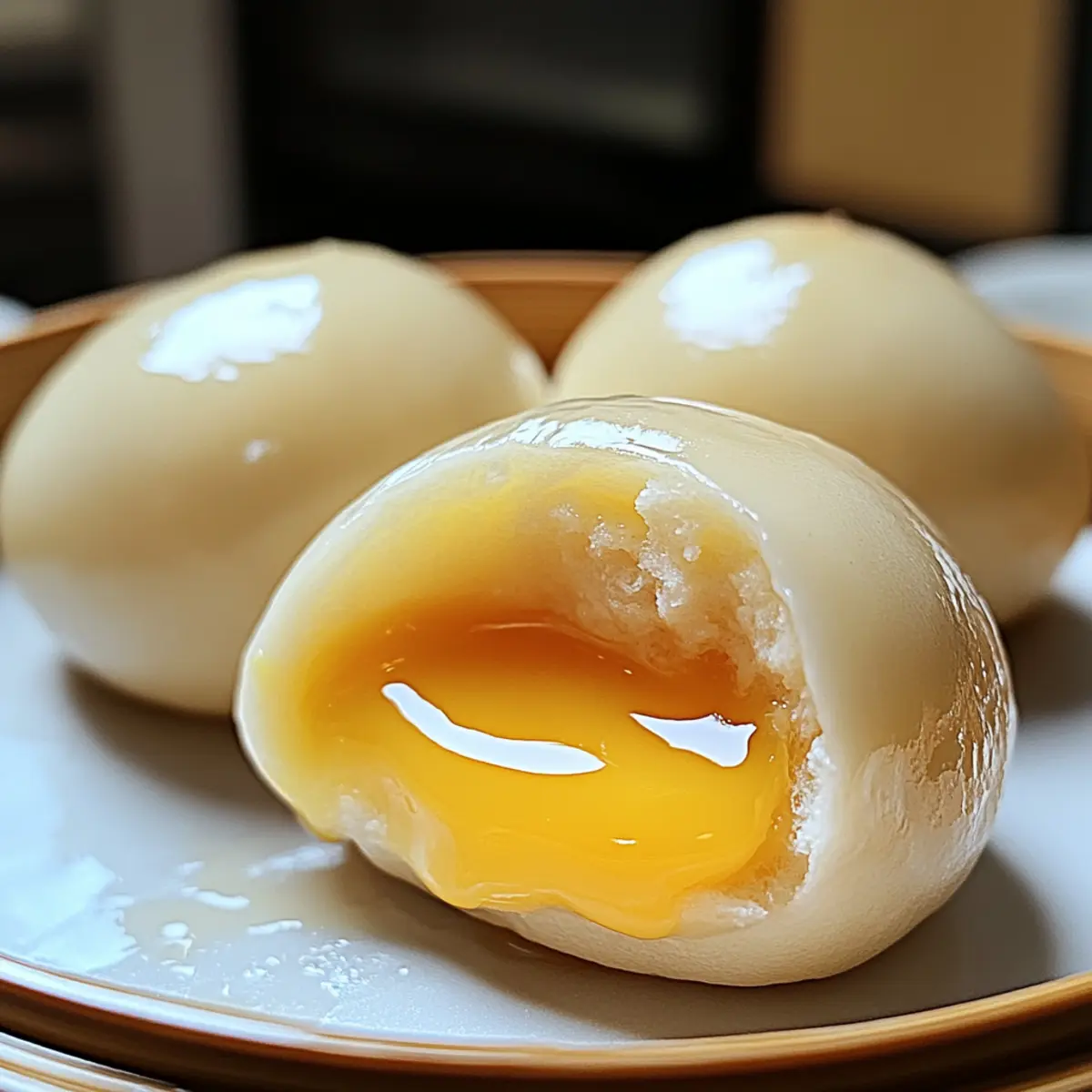 Gedämpfte Eierpuddingbrötchen für den perfekten Genuss