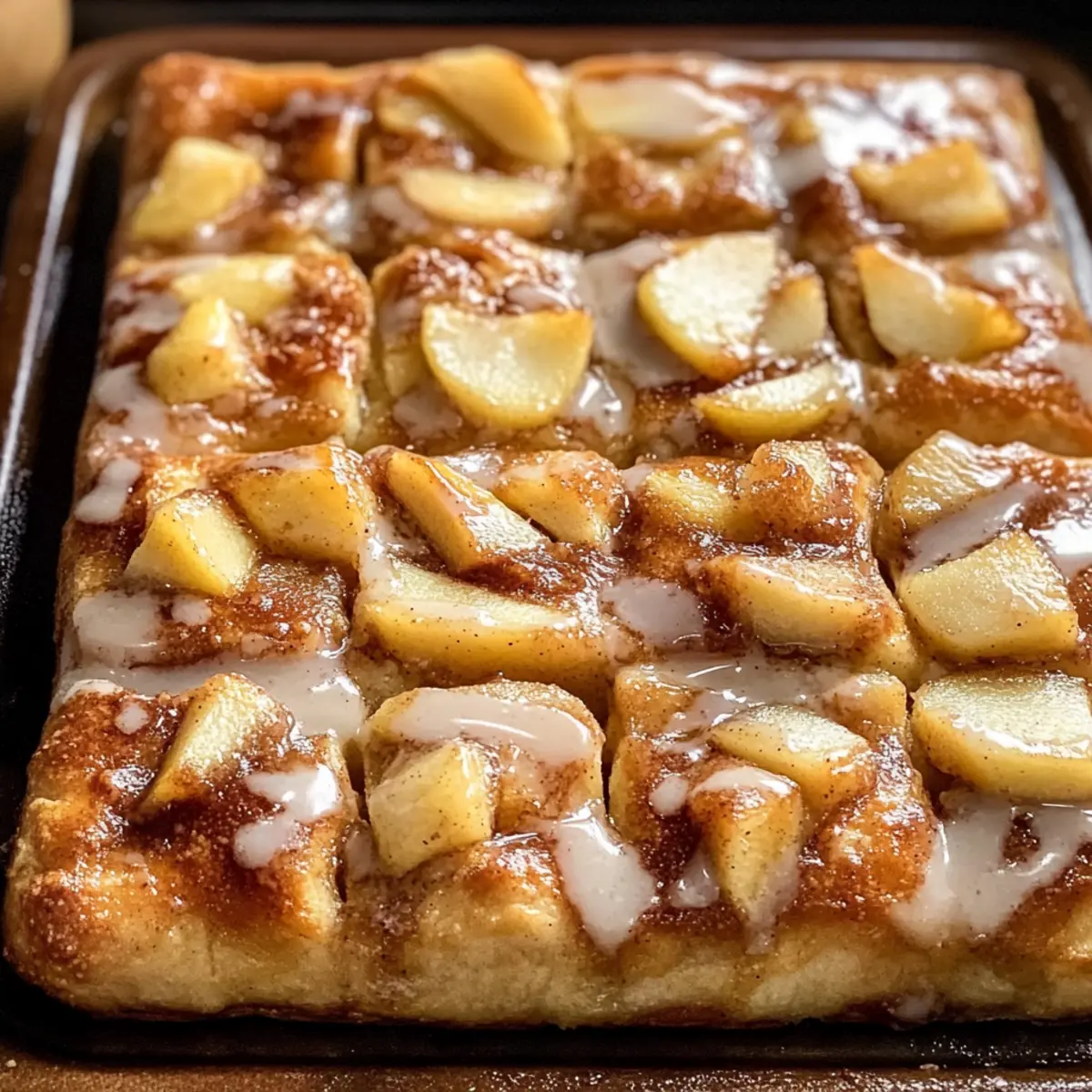 Apfelstrudel-Focaccia: Süßes Gebäck für jeden Anlass