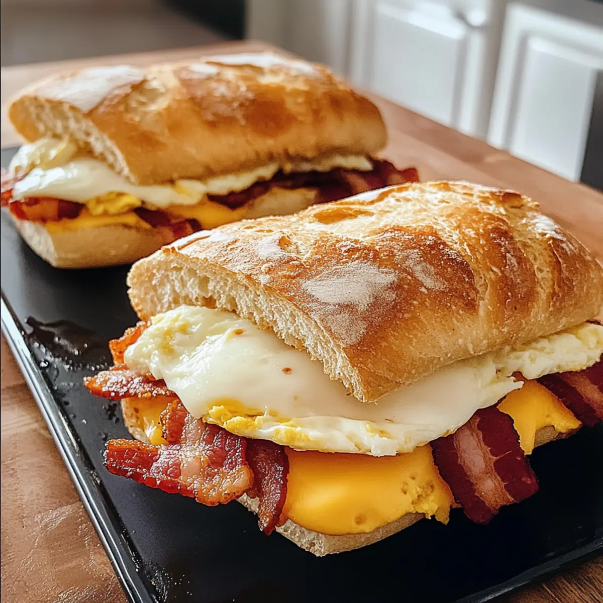 Bacon Gouda Sandwich selbst machen – So einfach gehts