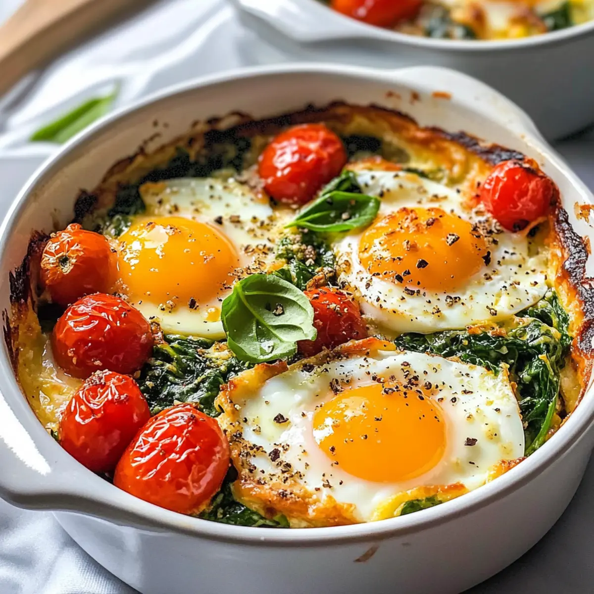 Gebratene Feta-Eier für ein gesundes Frühstück