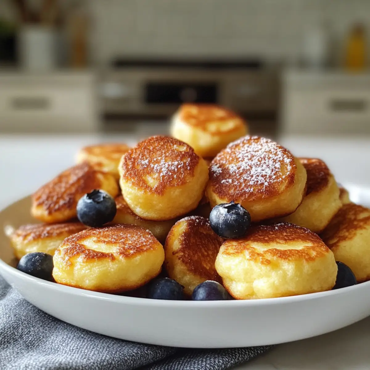Frühstück Pfannkuchen Poppers – Fluffige Leckereien