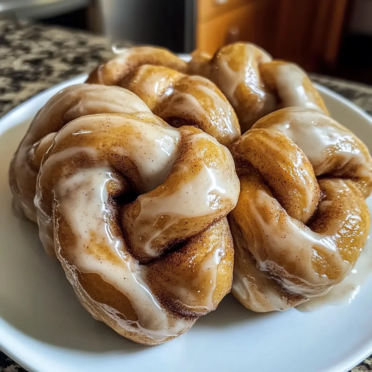Zimtknoten mit Kaffee-Glasur für deinen perfekten Morgen