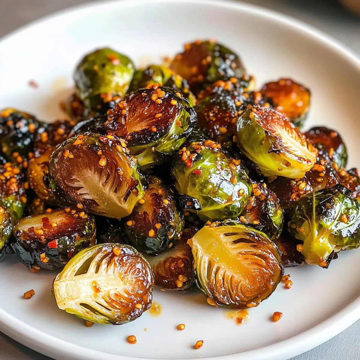 Gochujang Rosenkohl für den perfekten Gaumenschmaus