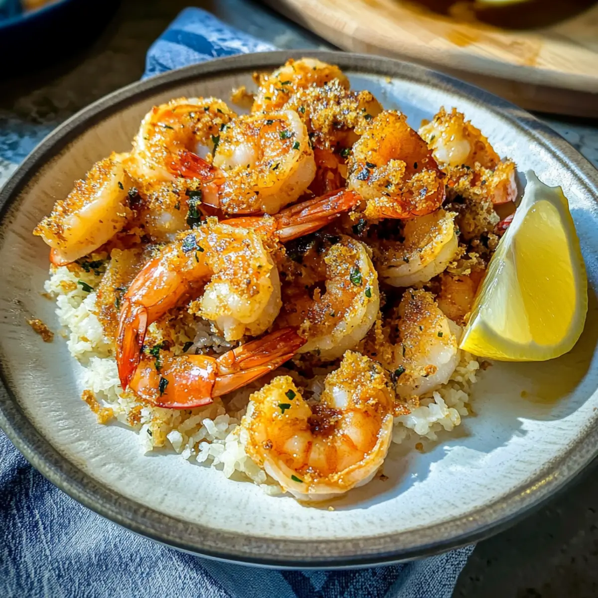 Hawaiian Knoblauchgarnele in nur 25 Minuten