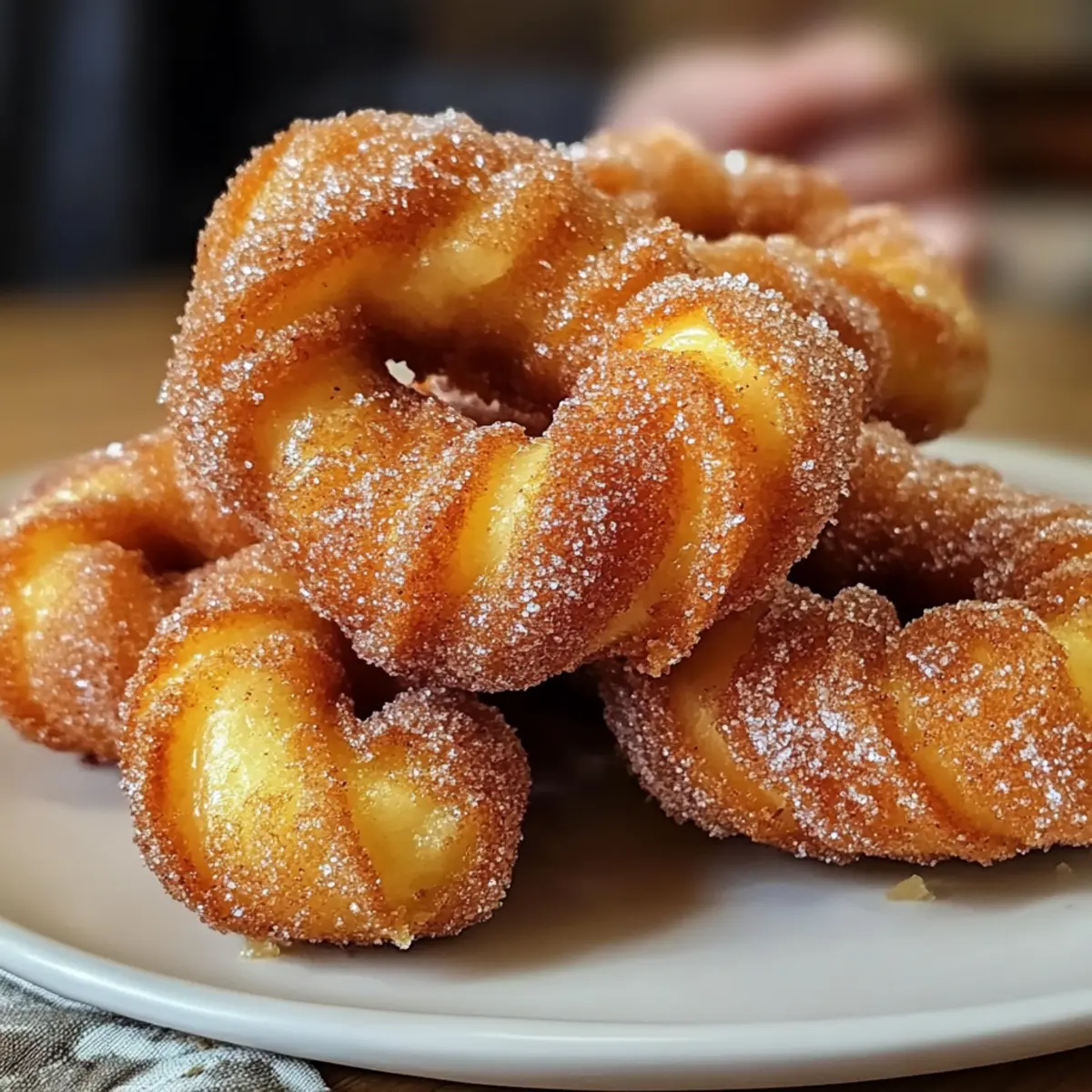 Gedrehte Donuts für Zuhause: Einfach und Lecker