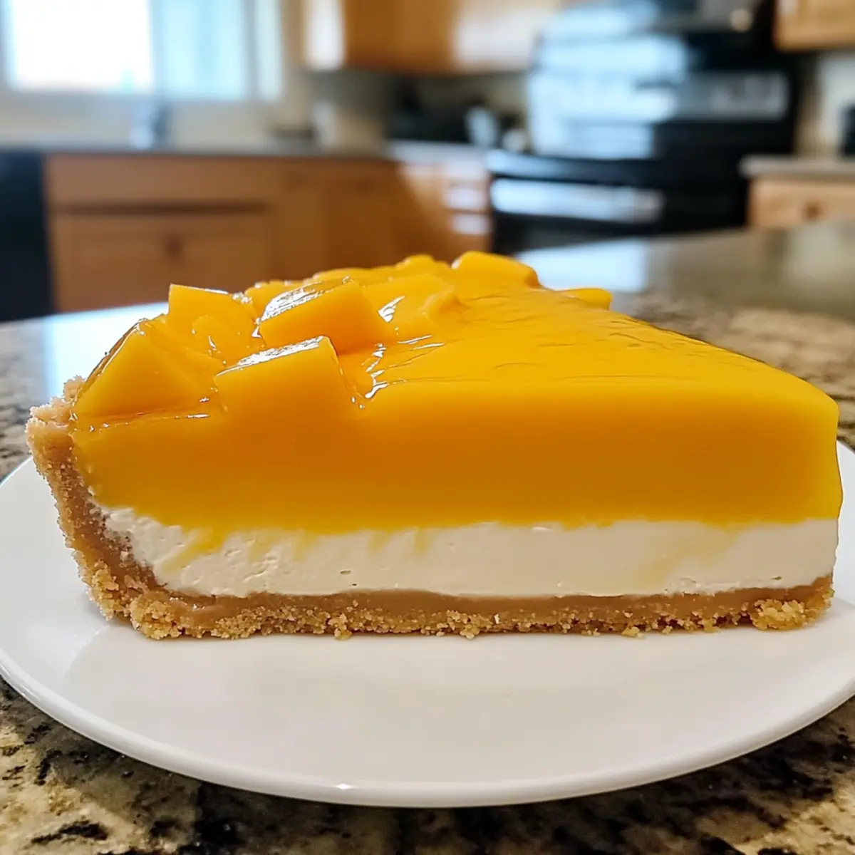Mango Käsekuchen ohne Backen für echte Genießer