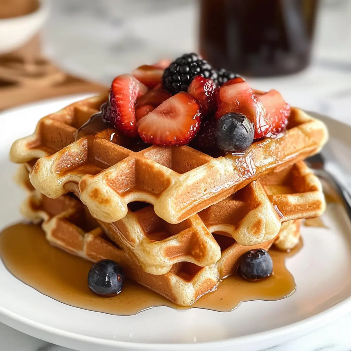 Proteinwaffeln für dein gesundes Frühstück