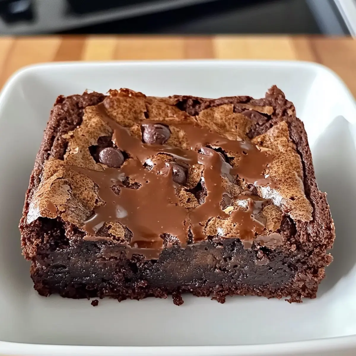 Schneller Quarkkäse-Mikrowellen-Brownie in 2 Minuten