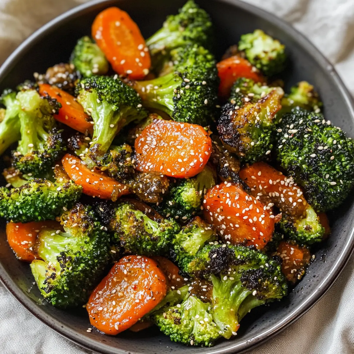 Rösti Brokkoli & Karotten mit asiatischem Flair