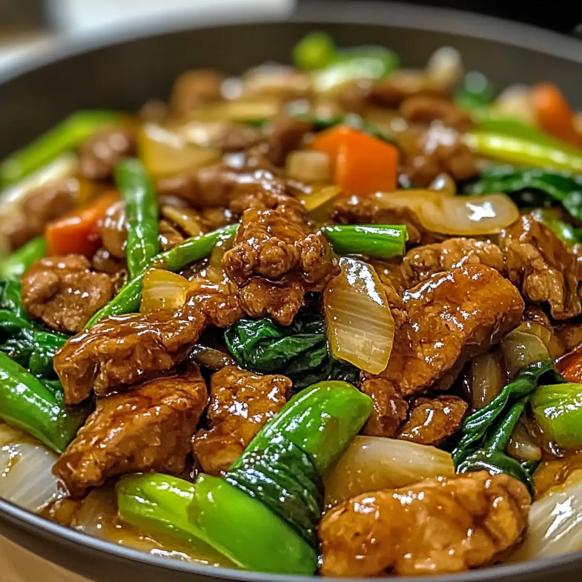 Sizzling mongolisch: Schneller Genuss für Zuhause