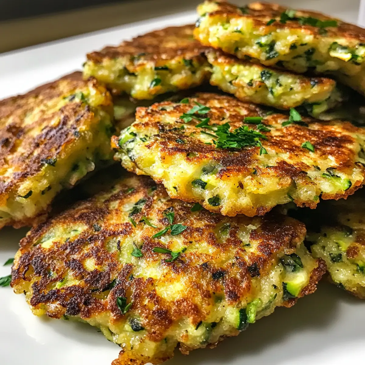 Zucchini Puffern: Gesund und knusprig genießen