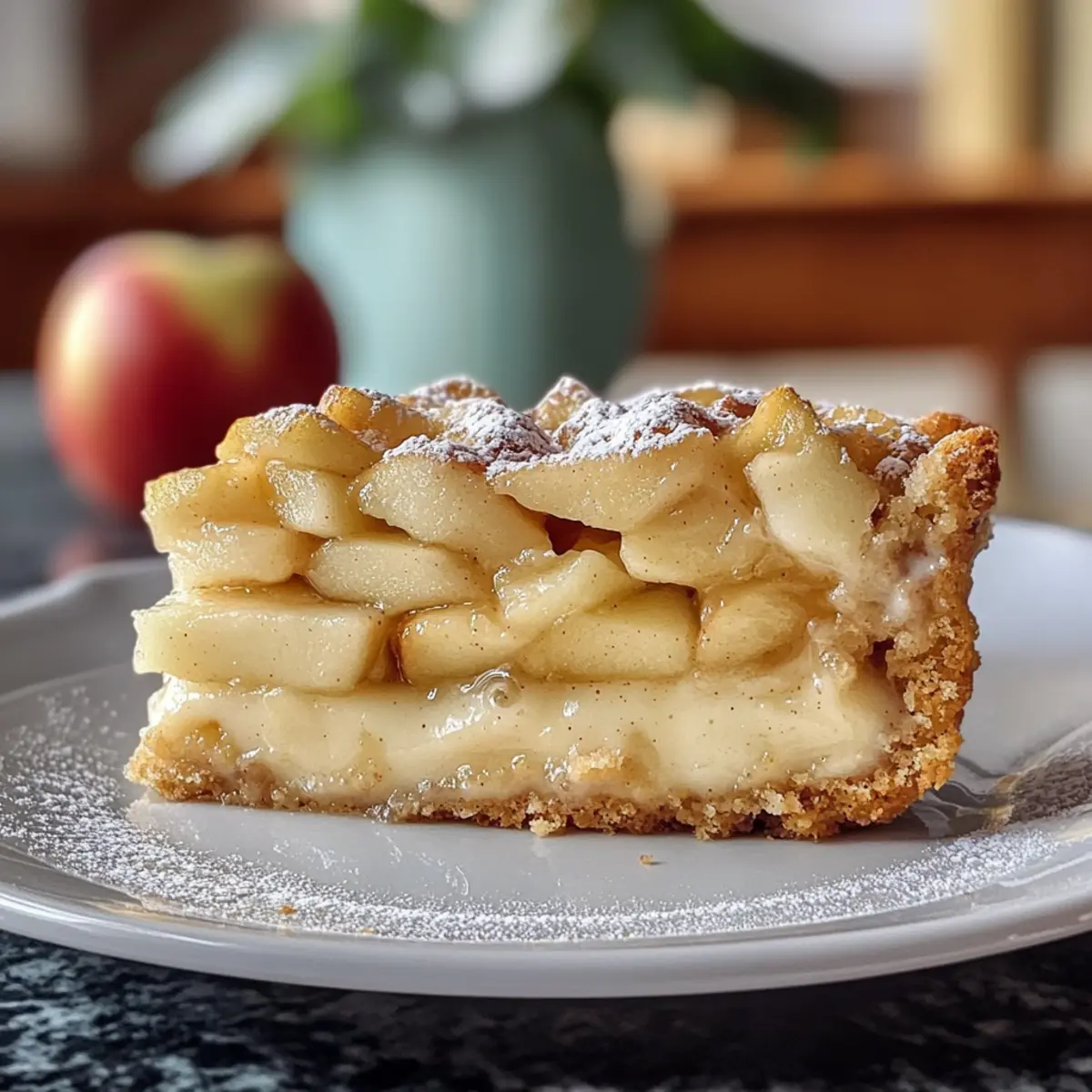 Apfel Pudding Kuchen: Ein saftiger Genuss für alle