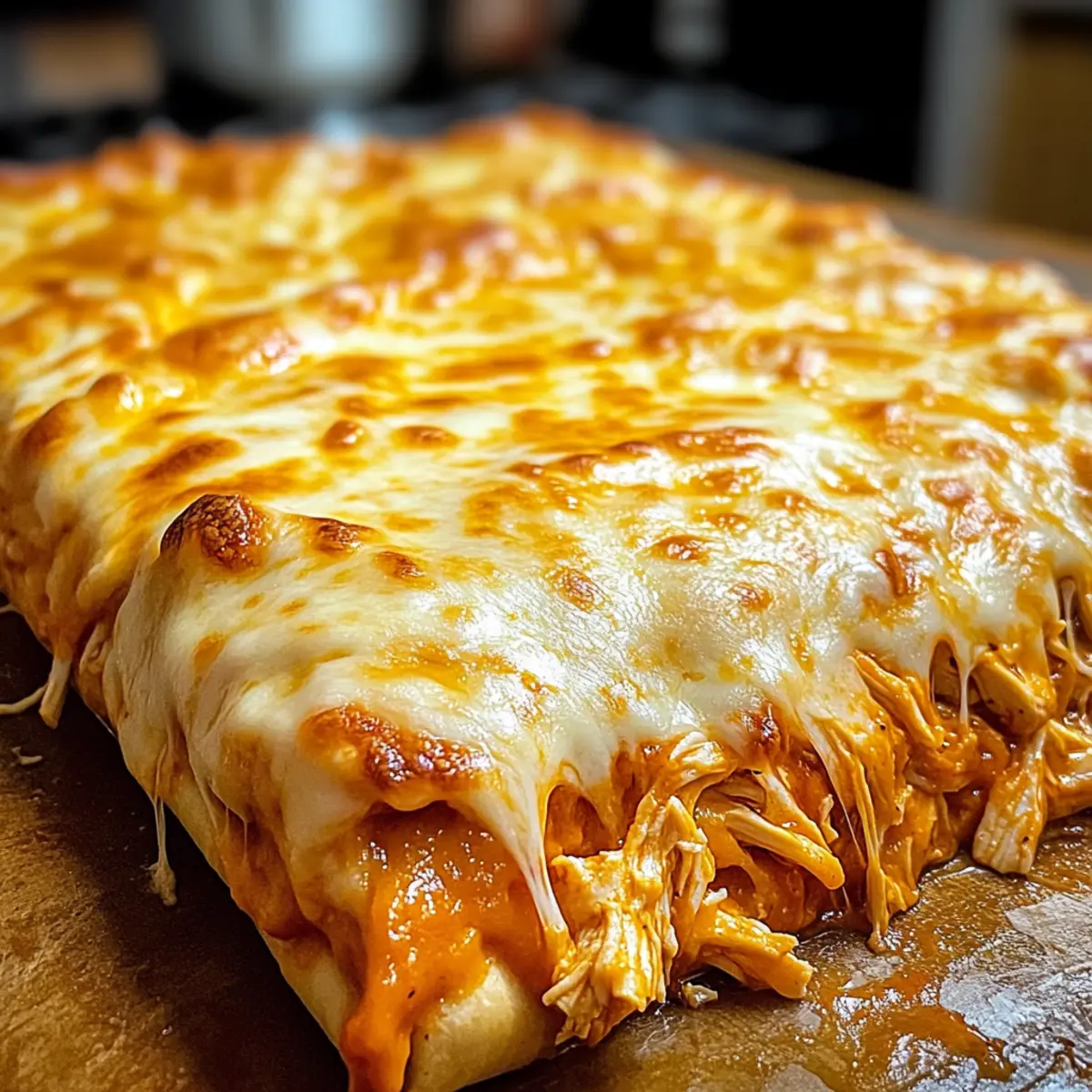 Buffalo-Hühnchen-Käse-Auflauf für schnelle Abendessen